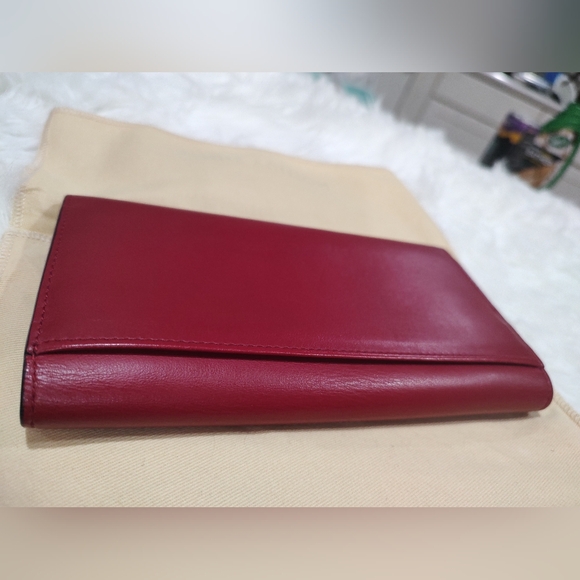 FENDI monster authentic long wallet; Excellent condition red and black leather - Picture 13 of 13